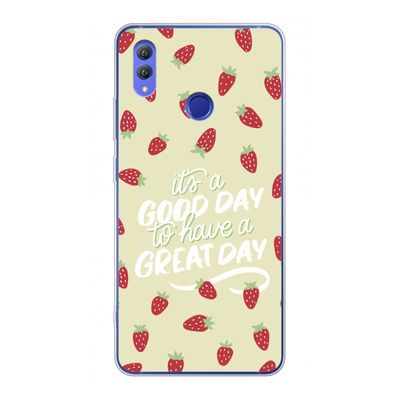 Don't forget to have a great day: Honor Note 10 Transparant Hoesje