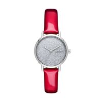 Horlogeband DKNY NY2776 Leder Rood 14mm