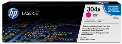 HP toner 304A, 2 800 pagina&apos;s, OEM CC533A, magenta