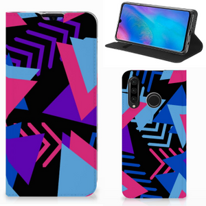 Huawei P30 Lite New Edition Stand Case Funky Triangle