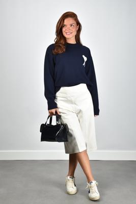 Ami Paris short FSO840.DE0126 blanc creme