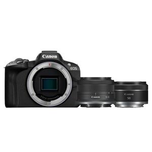 Canon EOS R50 + RF-S 18-45mm F/4.5-6.3 IS STM + RF 50mm F/1.8 STM