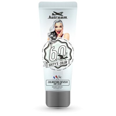 Hairgum Semi Permanent Color Sixty's Color White 60ml Hairgum Semi Permanent Color Sixty's Color White 60ml