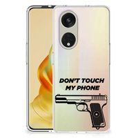 OPPO Reno8 T 5G Silicone-hoesje Pistol DTMP