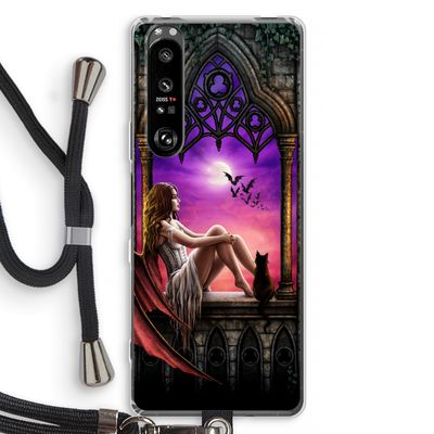 Kinderen van de nacht: Sony Xperia 1 III Transparant Hoesje met koord