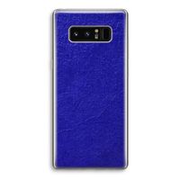 Majorelle Blue: Samsung Galaxy Note 8 Transparant Hoesje