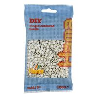 Hama strijkkralen - cloudy white (77), 1000st. - thumbnail