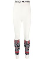 Perfect Moment legging Nordic en laine - Blanc