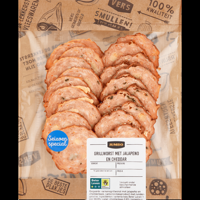Jumbo Grillworst met Jalapeno en Cheddar ca. 130 g