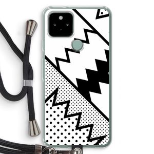 Pop Art #5: Pixel 5 Transparant Hoesje met koord