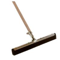 Talen Tools Vloer/douche trekker - voor water - metaal/hard rubber 35 cm - met houten steel 130 cm