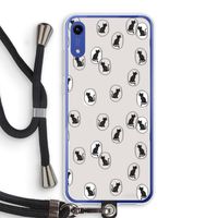 Miauw: Honor Play 8A Transparant Hoesje met koord