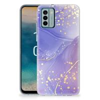 Smartphone hoesje voor Nokia G22 Watercolor Paars