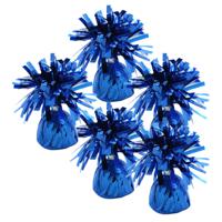 Ballon gewichtjes - 10x - blauw - 170 gram - gewichtjes voor helium ballontrosjes - thumbnail