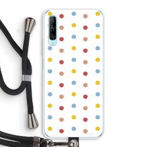 Bollen: Huawei P Smart Pro Transparant Hoesje met koord