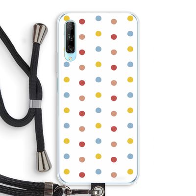 Bollen: Huawei P Smart Pro Transparant Hoesje met koord