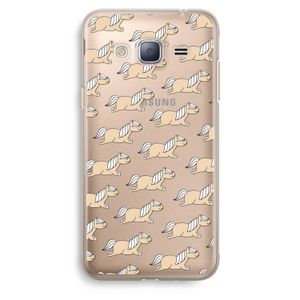 Ponys: Samsung Galaxy J3 (2016) Transparant Hoesje