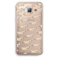 Ponys: Samsung Galaxy J3 (2016) Transparant Hoesje