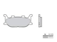 BREMBO Remblokken, voor de moto, Road Gesinterd Metaal 07YA34LA