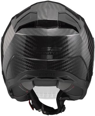 LS2 jethelm "of603 infinity ii carbon solid"