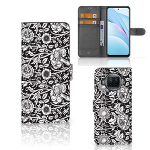 Xiaomi Mi 10T Lite Hoesje Black Flowers