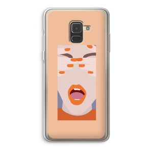 Surprise: Samsung Galaxy A8 (2018) Transparant Hoesje