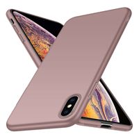 Back Case Cover iPhone Xs Max Hoesje Pink Powder - thumbnail