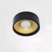 Artdelight Led plafondspotOrlando zwart goud - PL ORLANDO ZW-MG