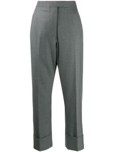 Thom Browne pantalon Super 120s en serge - Gris