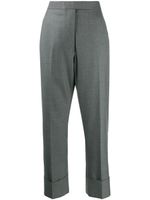 Thom Browne pantalon Super 120s en serge - Gris - thumbnail