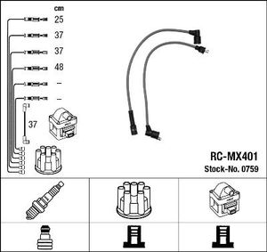 Bougiekabelset RCMX401