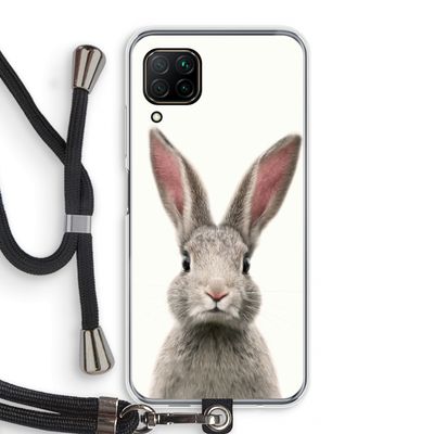 Daisy: Huawei P40 Lite Transparant Hoesje met koord