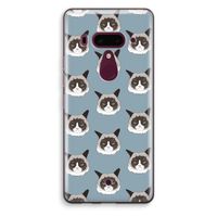 It's a Purrr Case: HTC U12+ Transparant Hoesje