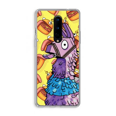 Loot Burger: OnePlus 8 Transparant Hoesje
