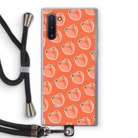 Just peachy: Samsung Galaxy Note 10 Transparant Hoesje met koord