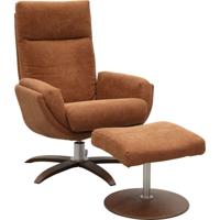 Fauteuil Thomas met hocker Lokka