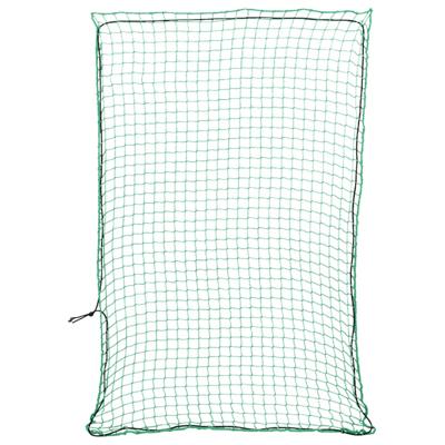VidaXL Aanhangwagennet elastisch touw 3x2 m polypropeen groen