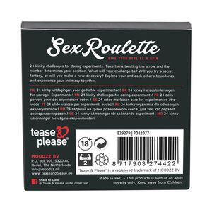 Tease and Please Sex Roulette Kinky Volwassenen