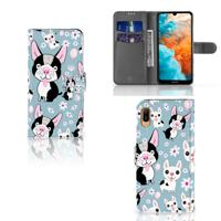 Huawei Y6 (2019) | Telefoonhoesje | Met pasjeshouder | Hondjes