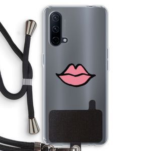 Kusje: OnePlus Nord CE 5G Transparant Hoesje met koord