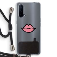 Kusje: OnePlus Nord CE 5G Transparant Hoesje met koord