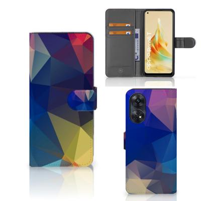 OPPO Reno8 T 4G | Book Case | Polygon Dark