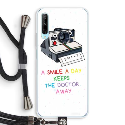 Smile: Huawei P Smart Pro Transparant Hoesje met koord