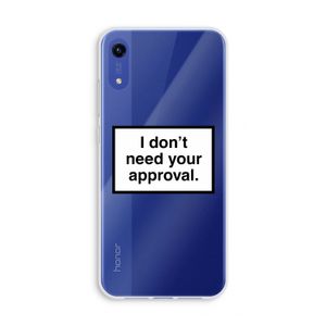 Don't need approval: Honor Play 8A Transparant Hoesje