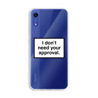 Don't need approval: Honor Play 8A Transparant Hoesje