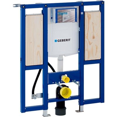 Geberit Duofix Element voor wand wc 112cm Sigma inbouwreservoir 12cm UP320 drempelloos 111.375.00.5
