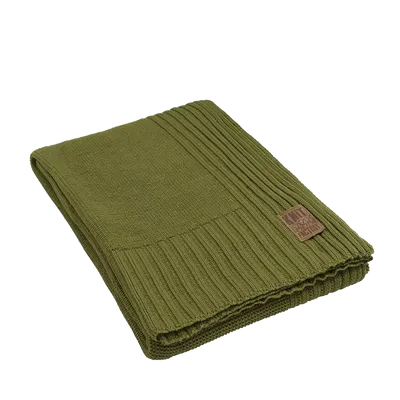 Plaid Uni - Mosgroen Plaid Uni - Mosgroen