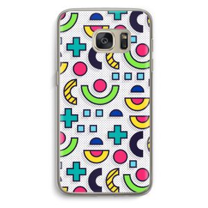 8-bit N°6: Samsung Galaxy S7 Transparant Hoesje
