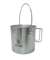 Pathfinder School Pathfinder RVS Billy can met deksel 1,9 liter Bushpot Pathfinder School Pathfinder RVS Billy can met deksel 1,9 liter Bushpot