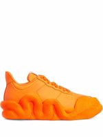 Giuseppe Zanotti baskets Cobras à bords contrastants - Orange